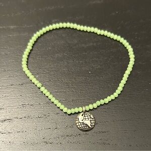 Bead Bracelet with Charm